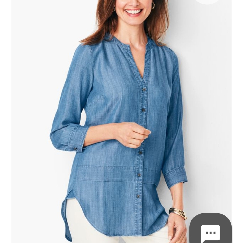 Talbots Tencel Tunic